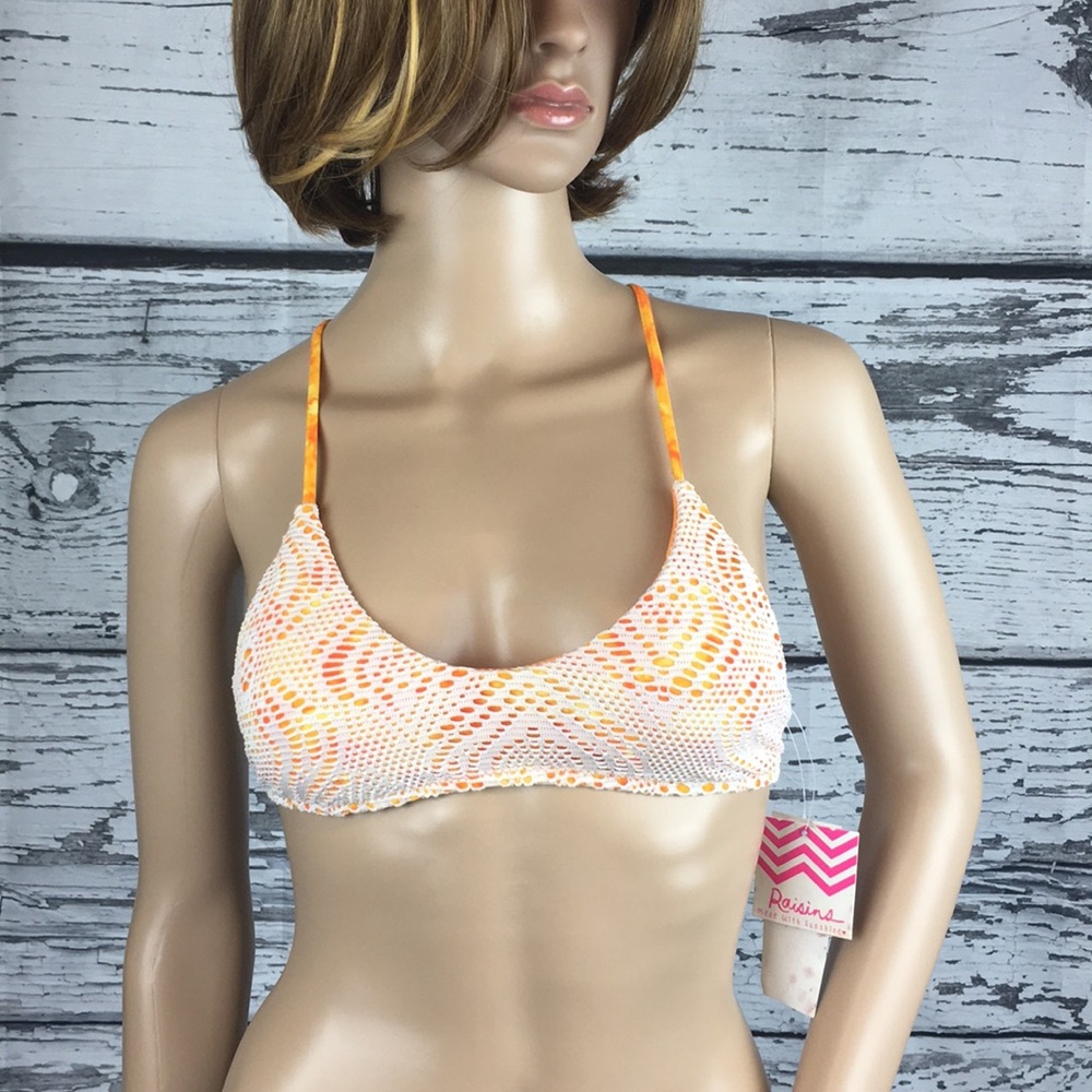 Raisin’s Macrame Bikini Top - Size Small